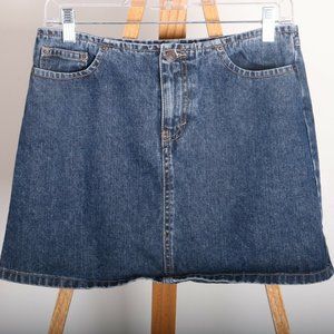 American Eagle Outfitters Jean Denim Skirt Women's 4 Made In USA